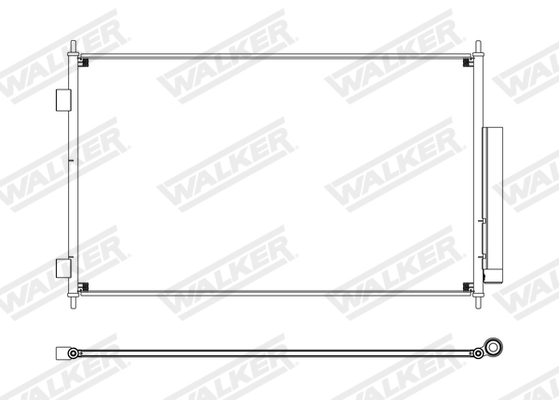 Walker Condensor, airconditioning WCD00270