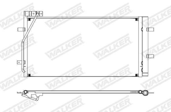 Walker Condensor, airconditioning WCD00271