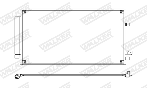 Walker Condensor, airconditioning WCD00273