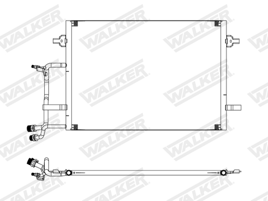 Walker Condensor, airconditioning WCD00283