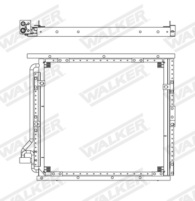 Walker Condensor, airconditioning WCD00307