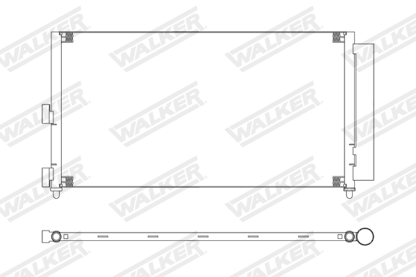 Walker Condensor, airconditioning WCD00309