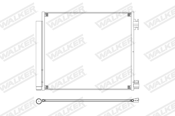 Walker Condensor, airconditioning WCD00310