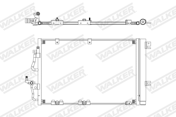 Walker Condensor, airconditioning WCD00311