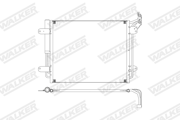 Walker Condensor, airconditioning WCD00312