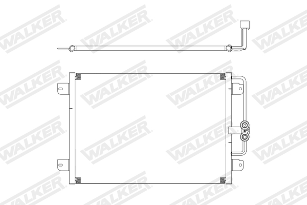 Walker Condensor, airconditioning WCD00313