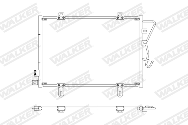 Walker Condensor, airconditioning WCD00314