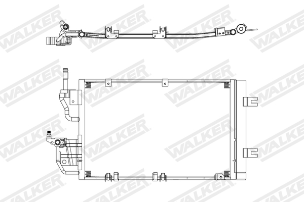 Walker Condensor, airconditioning WCD00318