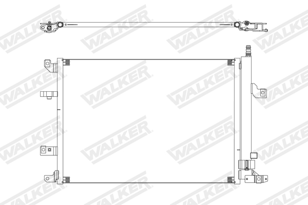 Walker Condensor, airconditioning WCD00321