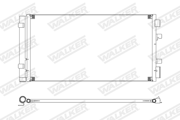 Walker Condensor, airconditioning WCD00322