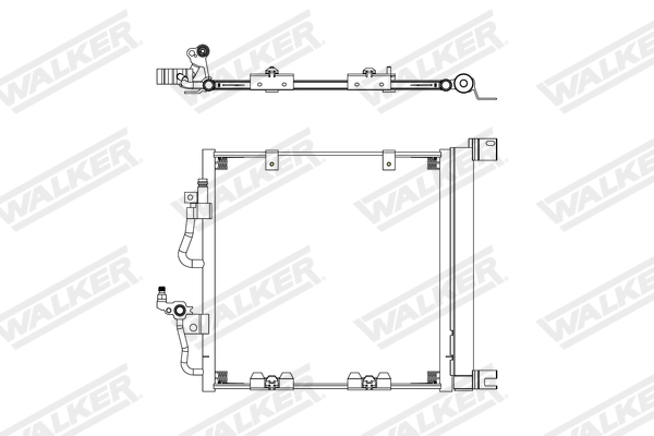 Walker Condensor, airconditioning WCD00323