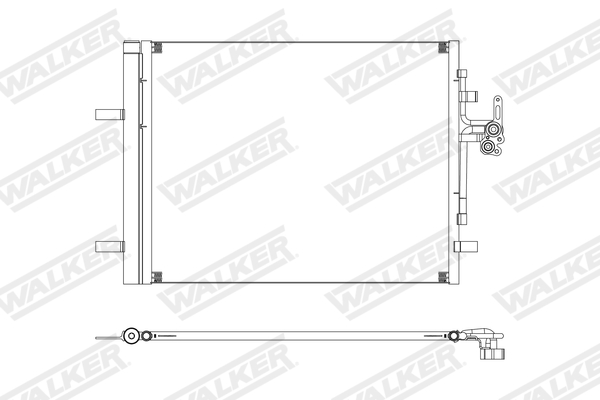 Walker Condensor, airconditioning WCD00324