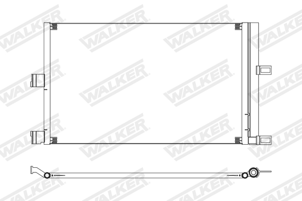 Walker Condensor, airconditioning WCD00327