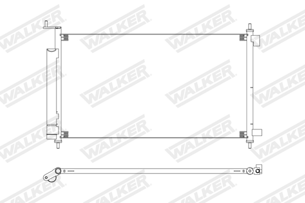 Walker Condensor, airconditioning WCD00328