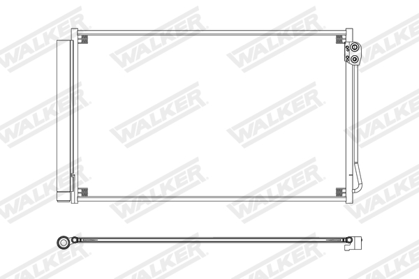 Walker Condensor, airconditioning WCD00329