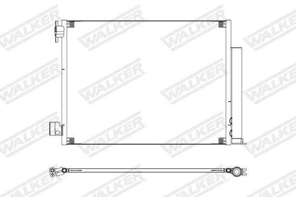 Walker Condensor, airconditioning WCD00331