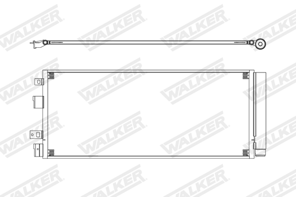 Walker Condensor, airconditioning WCD00334