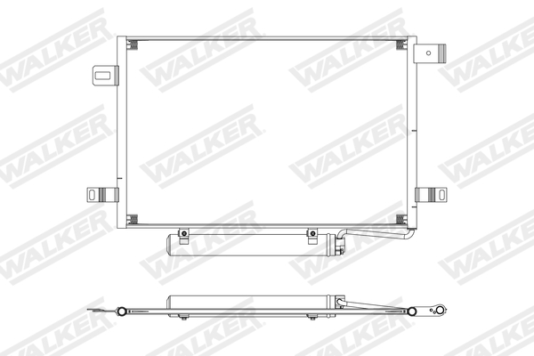 Walker Condensor, airconditioning WCD00335