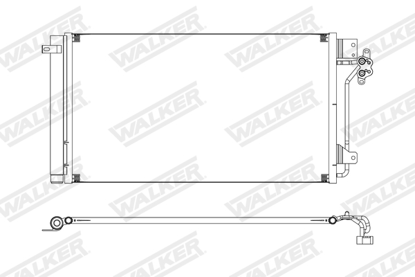 Walker Condensor, airconditioning WCD00338