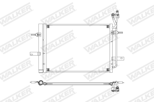 Walker Condensor, airconditioning WCD00341