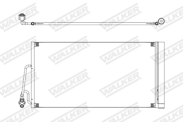 Walker Condensor, airconditioning WCD00343