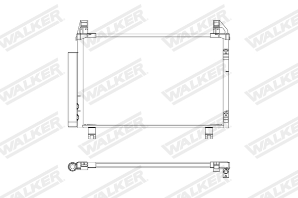 Walker Condensor, airconditioning WCD00344