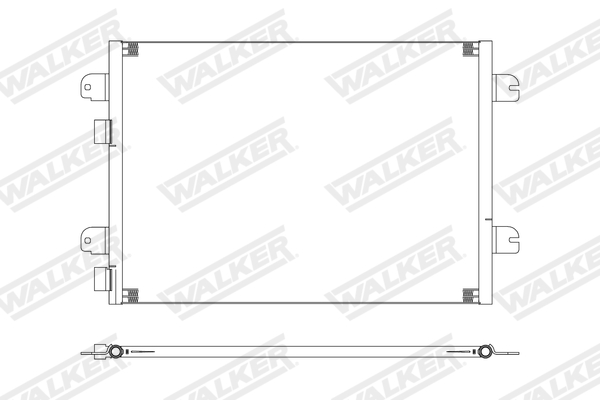 Walker Condensor, airconditioning WCD00347