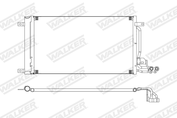 Walker Condensor, airconditioning WCD00348