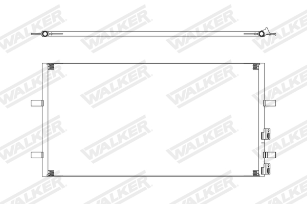 Walker Condensor, airconditioning WCD00351