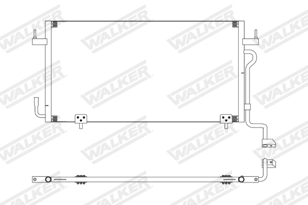Walker Condensor, airconditioning WCD00353