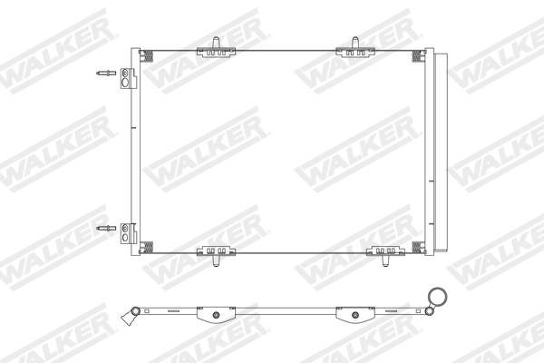 Walker Condensor, airconditioning WCD00356