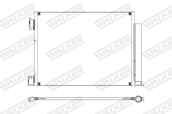 Walker Condensor, airconditioning WCD00357