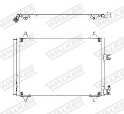 Walker Condensor, airconditioning WCD00358