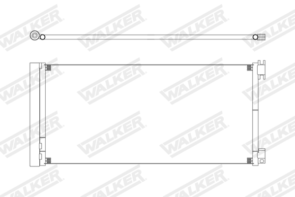 Walker Condensor, airconditioning WCD00359