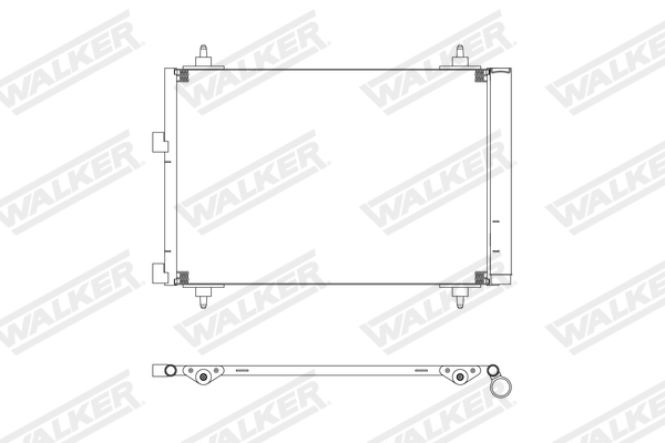 Walker Condensor, airconditioning WCD00360