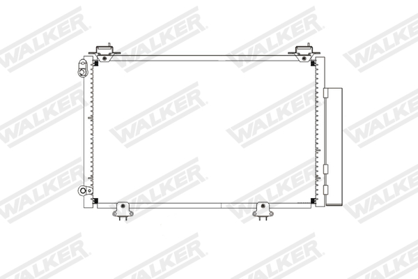 Walker Condensor, airconditioning WCD00362