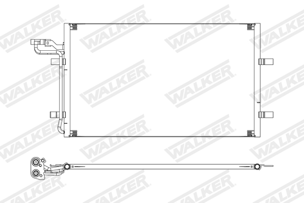 Walker Condensor, airconditioning WCD00363