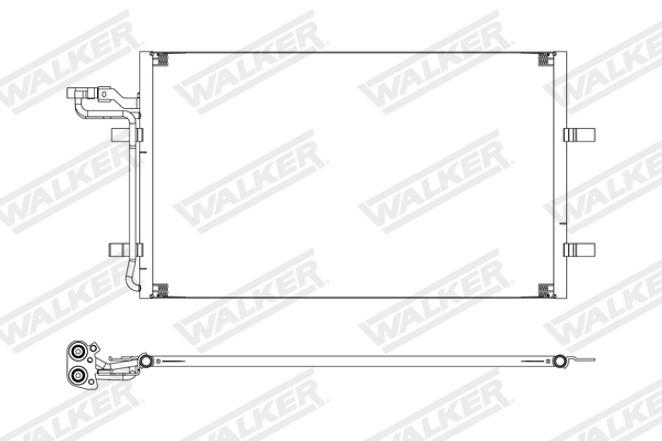 Walker Condensor, airconditioning WCD00364