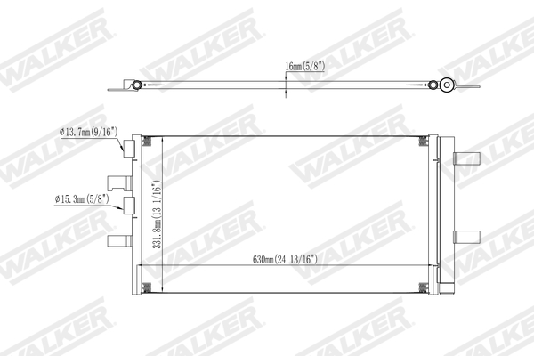 Walker Condensor, airconditioning WCD00365