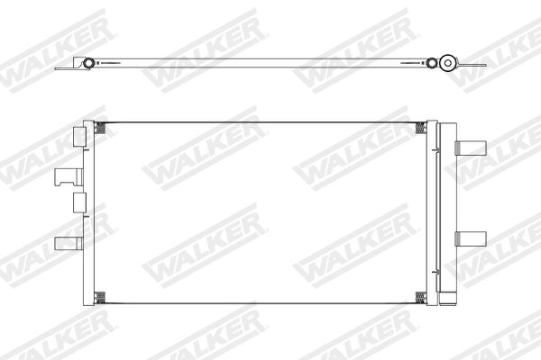 Walker Condensor, airconditioning WCD00365