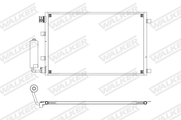 Walker Condensor, airconditioning WCD00366