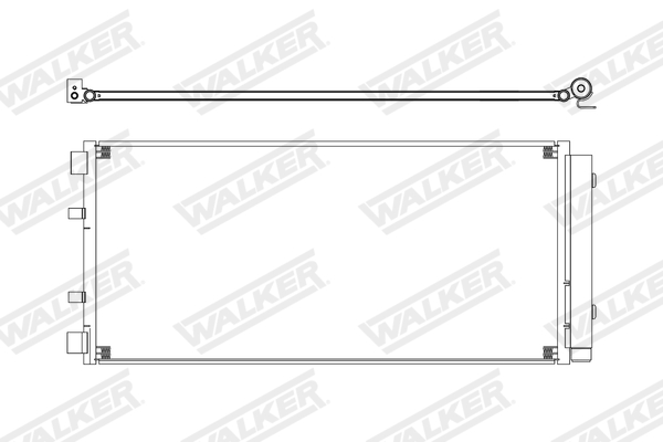 Walker Condensor, airconditioning WCD00367