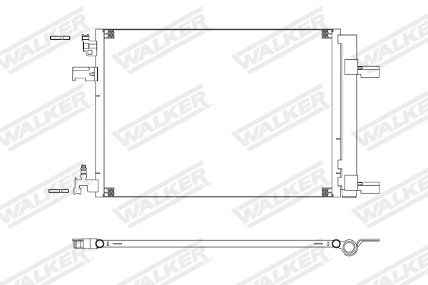 Walker Condensor, airconditioning WCD00368