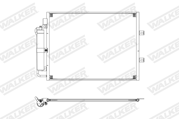 Walker Condensor, airconditioning WCD00369