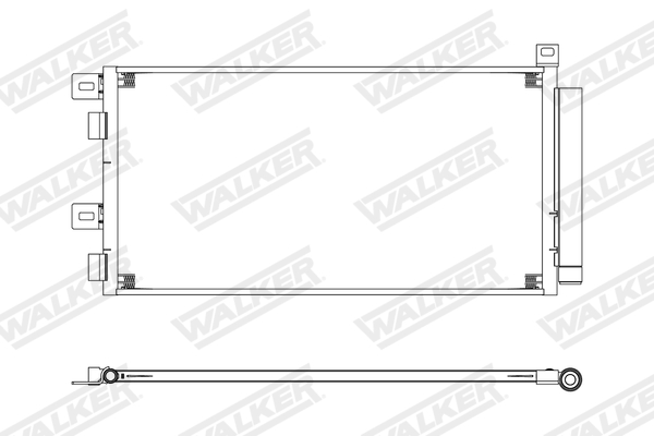 Walker Condensor, airconditioning WCD00370