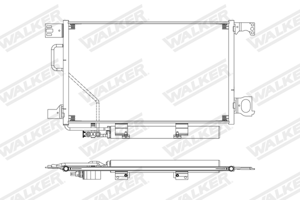 Walker Condensor, airconditioning WCD00372