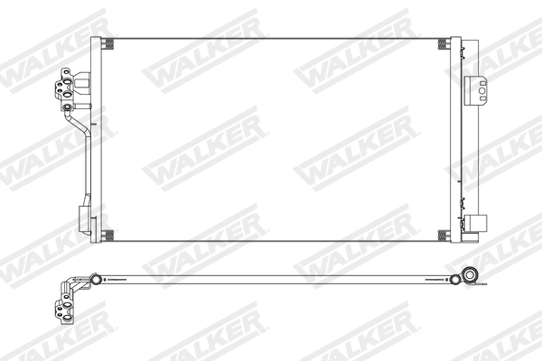 Walker Condensor, airconditioning WCD00373