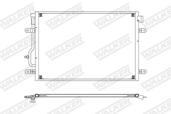 Walker Condensor, airconditioning WCD00374