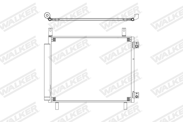 Walker Condensor, airconditioning WCD00375