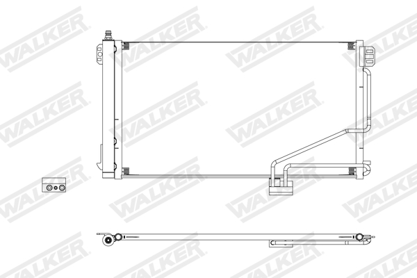 Walker Condensor, airconditioning WCD00376